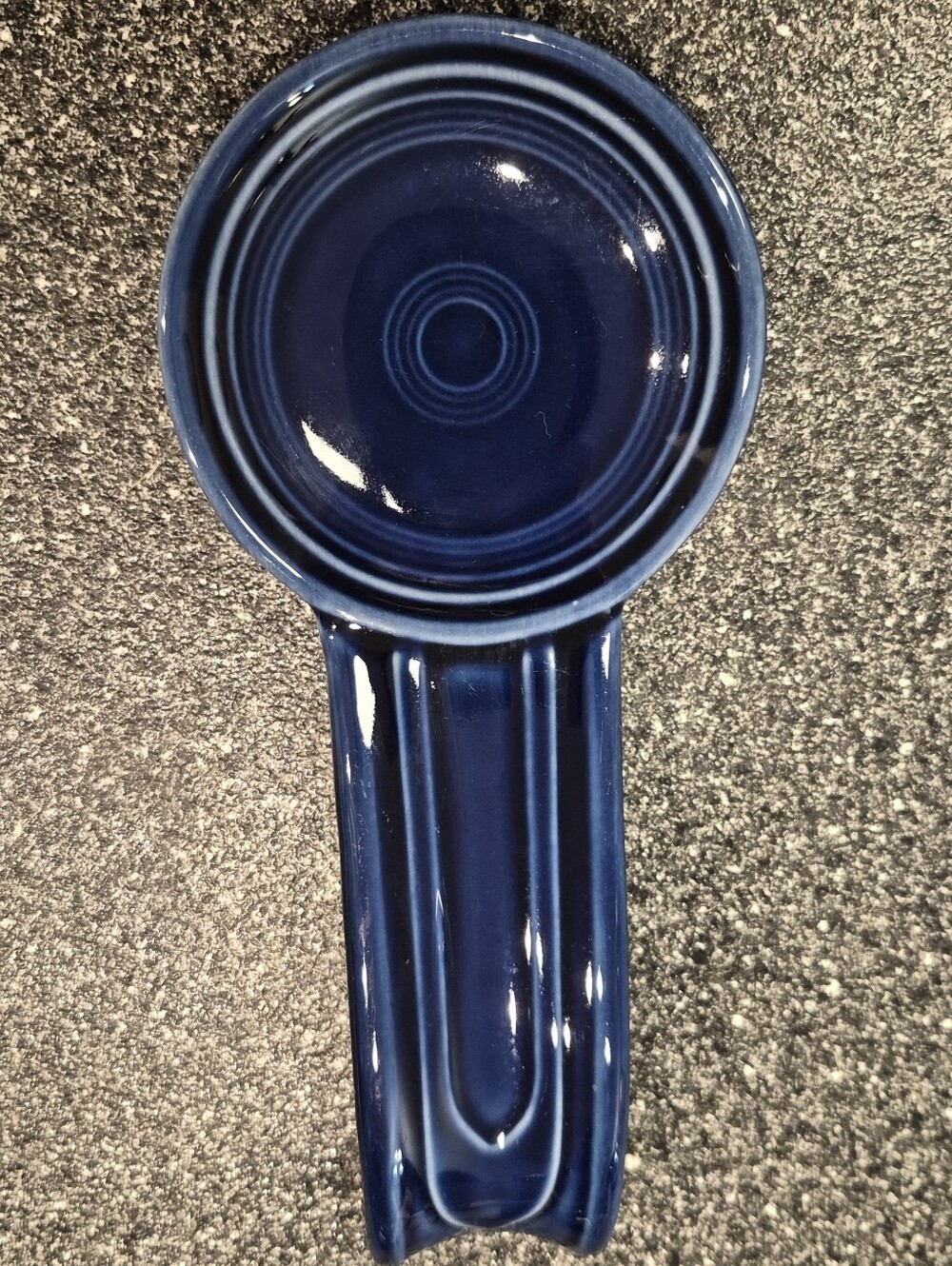 Fiestawear cobalt blue retired spoon rest